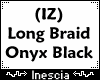 (IZ) Long Braid Onyx