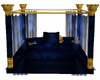 Royal Blue Poseless bed