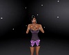 purple dress