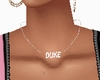 COLLAR NOMBRE DUKE