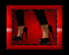 black stud heels 