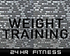 24 HR Fit Weight Sign