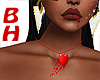 [BH]Red Heart Necklace