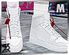 !R White Sneaker+Socks M