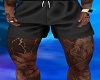 +BEAST SHORTS GREY+