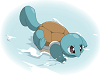Squirtle in the Snow
