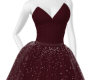 |E| Burgundy dress