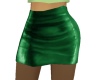 Green Leather Skirt