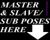 Master Pose Sign