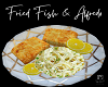 NP: Fried Fish & Alfredo