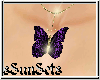 >Sun< Butterfly purple