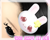 bunny hairclip!♡
