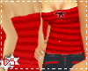 [DS]Cute Stripes FO-Red
