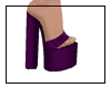 Beach heels-purple