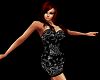 Black Shiny Sequin Dress