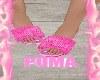 A| Pink Puma Slides