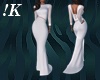 !K! Vintage White Gown