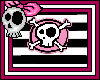 Striped Skull Hoody