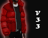 Red+Black Puffer M