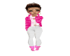 Pink Layer Puff Jacket