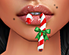 Xmas Candy Cane Mouth