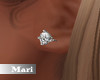 !M! Diamond Earrings Rnd