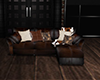 Rustic Leather Sofa