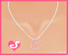 *CG*PnkL Heart Necklace