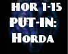 PUT-IN: HORDA