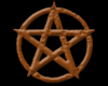 Wiccan Star - Wood