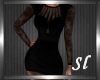 (SL) Black Sexy Dress