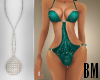 {JL} SS Bikini-Green BM