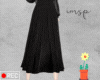 Black Long Skirt (F)
