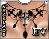 EV Gothic Necklace Onyx