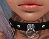 Black Spikey Collar
