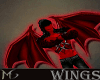 Red hot demon wings
