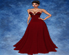 Maroon Glamour Gown