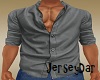 Unbuttoned Shirt Gray