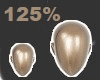 SCALER HEAD 125 %