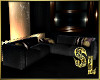 *Black & Gold Sofa