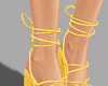 Barb Sandals | Yellow