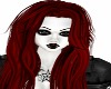 Long Red Gothic Hair