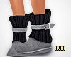 ! Snow Boots Gray Bl