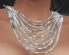 White Gold Drop Chains
