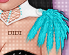 !!D Collar Teal