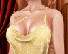 $ Babe Gold Dress