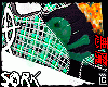 plaid skater shoes green