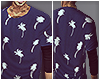 Navy Palm w/ Sleeves