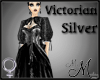 MM~ Victorian Gown Silvr
