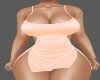 ARUNA PEACH DRESS